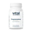 生命营养素 - Pregnenolone - 支持Mood,内存和免疫功能 - 每瓶60个蔬菜卡普尔 - 10毫克