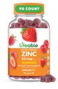 (原始内容存档于2018-09-29). Lifeable Zinc Gummys | 50mg | Treat Testing Natural Flavor Zinc Vitamins | Gluten Free, Vegetarian, GMO-Free Zinc Chewable | | | | | | 90 Gummys | | | |