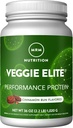 MRM 营养 Vegie Elite 性能蛋白 | Cinnamon Bun Flavored | 植物蛋白  Easy 易与 BCAAs| Vegan + Gluten-free + 临床测试 | 30 服务