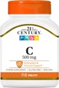 21世纪 C 500 Mg 平板电脑,110 计数(3个套件)