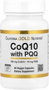 湖大道营养科Q10与PQQ,100 mg,60 Veggie Capsules