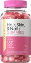 Carlyle hair Skin and Nails Vitamins ###180 Vegan Gummys ##==================================================================================================================================================================================================================================