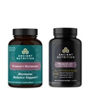 古老营养 女性的荷尔蒙 Capsules, 60 Counter + Multivitamin for Women 40+ Once Daily, 30 Counter