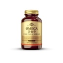 Solgar 1300 mg Omega 3-6-9-60 软胶 - 支持联合皮肤健康 - 非GMO, Gluten Free - 20 services
