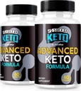 (2 Pack) Shredded Keto Pills, Premium Keto Shred Wight Loss Capsules, All Natural Keto 补充支持健身和身体目标,官方 Shredded Keto Reviews (120 Capsules)