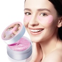 Rose Eye Mask-60 PCS - 深色圆圈眼膜下眼部治疗面具 Puffy Eye Bags 细线 防皱带Hyaluronic酸