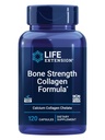 Life Extension Bone Strength Collagen Formula, Calcium Collagen chelate, Calcium fructoborate, Vitamin D3, Magnesium Citrate, Silicon, Boron, Gluten-Free, Non-GMO, 120 Capsules