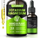 镁酸钾(Potasium Magnesium dropps – 500mg Magnesium Potasium Supplements),高吸附剂(High-Abbassy supplements for Leg Cramps),骨骼和免疫支持与钙,维生素D3和锌