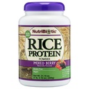 营养-混合莓米蛋白,1 Lb 5 Oz(600g) → 低碳,Keto-Friendly, Vegan, Raw Protein Powder → 生长和加工无化学品, GMOs 或 Gluten → 容易消化和营养-Rich