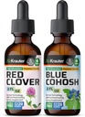 BIO KRAUTER 红色克洛弗叮当 2 Fl. Oz. & 蓝色科霍什叮当 2 Fl. Oz.
