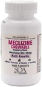 SDA LABORTORIS Meclizine Chewwots, 25mg, 抗象药, Raspberry Flavor, Motion 疾病和迷魂药治疗恶心,头晕,呕吐,1000个数(1包)
