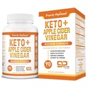 纯顶端 Keto BHB & Apple 苹果苹果 维那加 Capsules - 外源 Ketones 补充 支持 Ketosis 的母亲 健康生活方式和整体福祉 - 90 Capsules