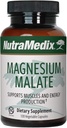 NutraMedix Magnesium Malate - Bone健康,联合和肌肉支持 - 强化吸收 - 能源支持补充 - 可能帮助维生素D吸收(120个植物卡普尔)