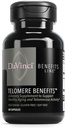 DAVINCI Labs Telomere 福利 -- -- 支持健康老龄化、抗氧化剂水平、记忆和Telomerase活动* -- -- 配有 Astragalus 根提取器 -- -- 无糖 -- -- 60个蔬菜罐头