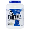 体营养 Trutein 高蛋白粉:45% Whey,45% Casein,10% Egg White 蛋白质 Shake Mix, Gluten-Free, 低钠, 低碳蛋白补充剂 Power for Men & Women, Vanilla Bean, 4lb