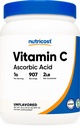 营养成本 Ascorbic 酸性粉末(维生素C) 2 LBS - Gluten Free,非GMO