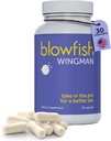 Blowfish Wingman 与 DHM, L- Cysteine, & Electrolytes 一起喝酒后感觉更好 – 预 Alcohol Liver 支持和水分
