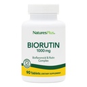 Natures Plus Biorutin 1000 mg - 90 mg - 90 片 - Bioflavoid & Rutin Complex - 支持 Vascular 函数和循环 - 蔬菜, Gluten 免费 - 90 服务
