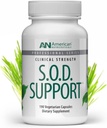 美国营养学 – S.O.D. 支持 – 190 Capsules – 支持超级氧化物分裂酶的自然生产 – 破坏自由激进者,支持细胞内解毒和容易吞咽