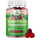儿童高生前纤维-消化和便秘的饮食纤维补充剂-Chicory Root Kids Imune Gummys-Non-GMO & Vegan 消化营养补充剂-120