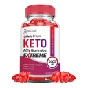 合理实验室 Keto Drops Keto ACV Gummys Extreme 2000MG Keto Drops Keto Gummys 高级公式 Apple Cider Vinegar 配有石榴甜菜汁粉 B12 Vegan Non GMO 60 Gummys