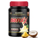 ALLMAX 营养 ISOFLEX Whey蛋白质隔离剂,菠萝椰子 - 2磅 - 27克蛋白质 Per Scoop - 零脂肪和糖 - 99% 自由乳糖 - Gluten Free & Soy - 大约30种服务