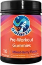 银河预选赛 Gummys, All Natural, 250mg Cafeine, Beta-Alanine, L-Citrulline, L- Theanine, Chromium Picolinc, 10 services (英语).