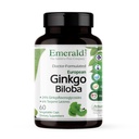EMERALD LABS Ginkgo Biloba 提取 - 脑健康补充 - 提供抗氧化剂和能源支持 - 60个蔬菜罐头(30天供应)