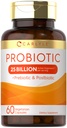 Carlyle Probiotic with Prebiotics & Postbiotics = 25亿 CPU = 60 capsules = 女性和男性补充药 = 蔬菜,非GMO和Gluten Free