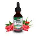 自然之答 Cayenne 水果提取 帮助促进消化性健康 使用有机酒精制成的高可塑性 Vegan, Gluten-free, Non-GMO & Kosher 认证 1oz