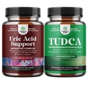 草药Uric Acid cleanse and Detox and Advanced TUDCA Liver Support Suppless - 基本日常肾脏清洁和Uric Acid 支持 - Gallbladder Liver和肾脏支持