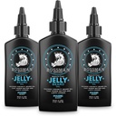 Bossman Jelly Beard Oil for Men - 3 Pack (12 oz in Total, Magic Scent) – 柔软,摩尔化和带有天然成份的条件