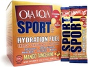 Ola Loa Sport Mango Tangerine 全自然水分运动 饮用混合体 - 能量,氨基酸,电解质,维生素C,维生素B,Gluten Free, Vegan - 喝你的维生素 - 30 Packets (7.4oz)