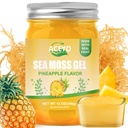 ACEYO (12 OZ 爱尔兰海 Moss Gel Raw Vegan Pineapple Flavor 102 维生素和矿物野生收获 非GMO Immune Defense Professional Thyroid 文摘支持)