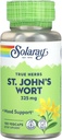 Solaray True Herbs St. John's Wort, 325 mg, 100 Veg Caps (英语).
