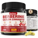 2 Pack 1,500mg Liposomal Berberine HCL 与锡兰锡桂比特梅隆,有机柏柏林复合物 与香蕉叶,支持Immune和文摘 - Vegan 240 Capsules