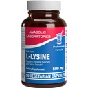 L L Lsine 500 mg Capsules for Adults - 临床公式 L-L-Lysine 补充 Gut Skin and Lip Health Plus 免疫支持 - 美国在CGMP设施中的蔬菜非GMO和制作 - 50 services