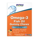 现在的补品,Omega-3鱼油Gummy Chews,激情水果Flavor,36Gummy Chews