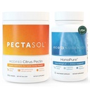 Eco Nugenics Brain Health Bandle – PectaSol 修改过的 Citrus Pectin Fiber + HonoPure Magnolia Bark 提取器 — Notropic pack for Sleep, 压力缓解,认知功能,GABA 支持