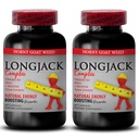 自然男性魔法药丸 增加大小和长度 - LONGJACK Size UP(所有自然公式) - Tongkat ali 提取器 - 男子长号 - Tongkat ali 复合器 - 2瓶120卡普尔