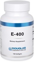 道格拉斯实验室 用于抗氧化剂保护和心血管支持的 E-400 维生素 E 100 Capsules