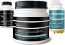 海洋科拉根 + 发素 + Omega-3 鱼油 - 美食营养 Trifeta Bundle - 皮肤, 钉子, 关节, 年老的营养素