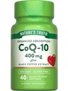 Nature's Truth CoQ10 400mg 软胶 最大强度 高吸收 QN-GMO & Gluten 免费补充