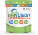 Rawmusion-Vegan蛋白粉、香草豆-60种以植物为基础的蛋白质、低网碳、非大肠杆菌、葡萄糖/无乳糖、大豆、科舍、非GMO、4磅
