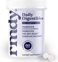 rmdy 便秘, Bloating, & Gas Relief QQ 痢疾救济, & IBS QQ 消化健康与古特 Probiotic 60 Free Chewable Bloating 救济药片
