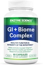 酶科学 GI + 生物复合体,用于Gut健康和肠内平衡的预生,60 Capsules(30种)
