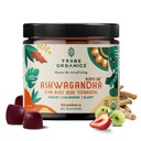 Ashwagandha KSM-66 儿童与青少年的Gummys - 纯有机根提取 Ayurvedic 补充 Gummy - 聚焦 Mood支持 提高能量强度 600 mg 自然 KSM66 用于高级吸收