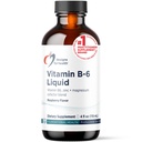 健康维生素B6 液体-50mg B6 配以铬酸镁+锌补充剂-易吸剂+大口味的Raspberry Flavor(24 services / 4 Fl Oz)
