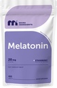 Micro Informements Melatonin 20mg, 400 块牌匾 草莓 Flavor 快速溶解 100% 药物 自由 100% 蔬菜 友好 QQ Non-GMO, No Gluten, 糖 无