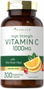 Carlyle Vitamin C 1000mg → 300 蔬菜卡片 → 野玫瑰 HIPS → Ascorbic 酸 → 高强度公式 → 非GMO 和 Gluten 免费补充